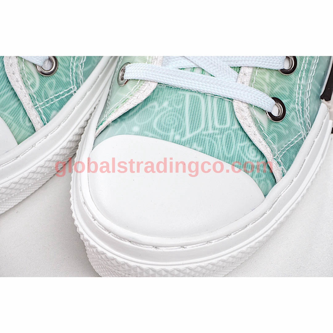 Dior B23 Oblique Slip-on Low Top Sneakers Sheer Print Sneakers